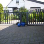 gbto003 Hoftor und Tür verzinkt und pulverbeschichtet - Tore, Türen & Zäune